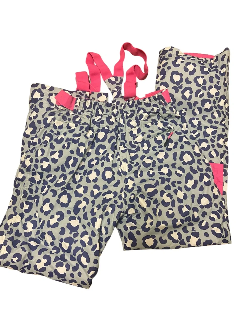 Boden All-Weather Ski Set Jacket & Bib Pants Snow Leopard Pink 15-16Y Snowboard